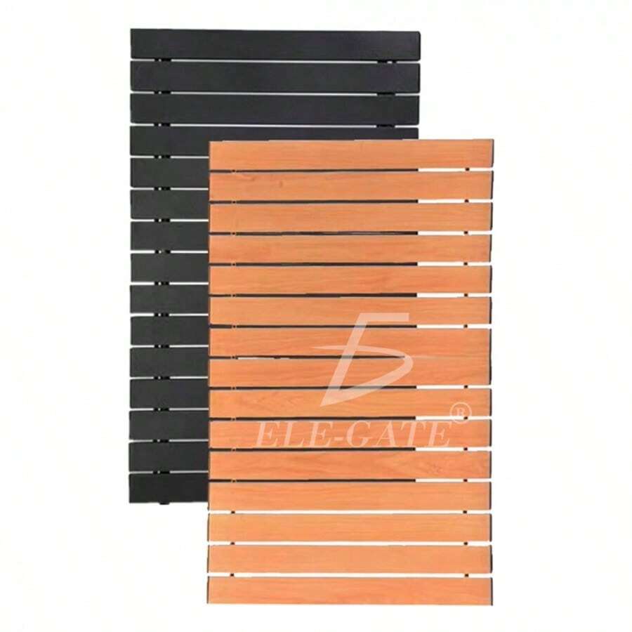 Cubierta plegable de madera para remolque - Blanco - Ver 1