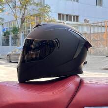 Nowy kask motocyklowy LVS dla mężczyzn i kobiet, kask integralny z podwójnym wizjerem, kask dla par, projekt na każdą porę roku