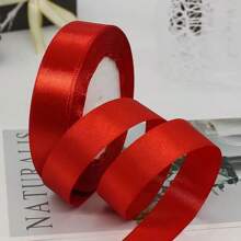 Rainbow Ribbon Solid Series 10 Colors Double Sided Satin Ribbon Used For Gift Packaging, Happy Birthday Party Decoration, Wedding Decoration, And Bouquet Decoration
