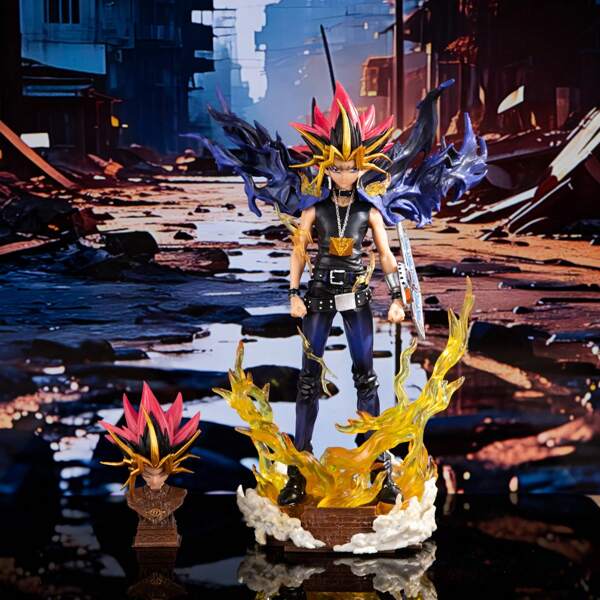 ONE PIECE 1pc Yu-Gi-Oh! Collectible ATEM Statue - Character Figures For Anime Collectibles And Home Decor