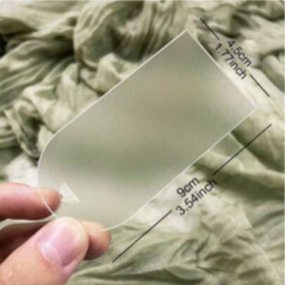 10pcs/50pcs/100pcs 3.5"X1.8" Clear Acrylic Wedding Place Cards, DIY Hanging Name Tags Acrylic Blank Card For Wedding Arch Decor,Christmas