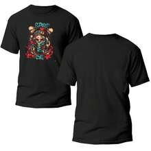 Playera Arte Urbano, Hip Hop, Street Riot – Espíritu Samurai Callejero - Blanco - Ver 2