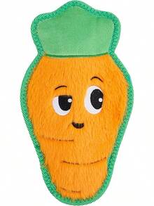 Outward Hound Skinz Durable Squeaky Dog Toy With Two Layers, Cherries, Red, Small - 紅蘿蔔 - 查看 1