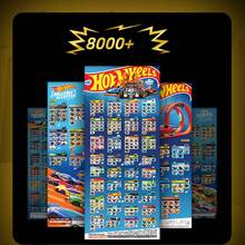 Hot Wheels 玩具车 1:64 比例车辆，可玩耍或展示，模具 25P/25M/25E 铸造汽车收藏仿真玩具标致汽车模型合金跑车批量蝙蝠船 W1 日产 Skyline 梅赛德斯奔驰科尼赛克摩托车合金 C4982 小型车 GTC 收藏爱好者男孩礼物玩具车模型 1 件