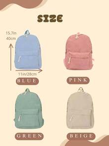 Personalized Backpack For Teens, Customized Gift For Boys And Girls, Back To School Commemorative Gift For Girls, Custom Handmade Embroidered School Bag - Multicolor - View 8