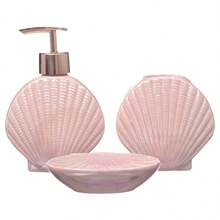 Bathroom Kit Lavatory Liquid Soap Holder / Seabed 01 - 粉紅色的 - 查看 4