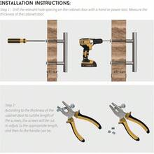 Goldenwarm 10 Pack Champagne Bronze Cabinet Pulls Gold Cabinet Handles 5 Inch(128mm) Champagne Drawer Pulls Brushed Bronze Drawer Handles Kitchen Bathroom Bedroom Dresser Furniture Hardware - 黑色 - 查看 7