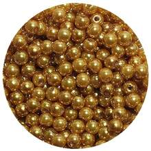 ABS Pearl 8mm 250 Units - Old Gold - View 3