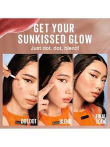 Maybelline كريم أحمر الخدود السائل رقم 08 من سانكيسر، كريم أحمر الخدود السائل، لون قابل للبناء، نهاية مشرقة، 0.15 أونصة/4.7 مل - كريم أحمر الخدود السائل، أحمر الخدود، مكياج الوجه، مبرز، مزاج الصيف مكياج، مكياج الصيف، Y2K - ظلال على - مشاهدة 6