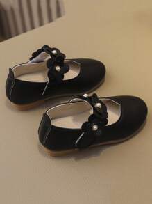 1 Pair Girls Slip-On Flats, Non-Slip Wear-Resistant, Spring & Summer
