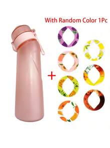 1 pièce Bouteille d'eau aromatisée de 750 ml/25 oz, ensemble de démarrage de bouteille, bouteille à boire avec une capsule d'arôme aléatoire. Convient pour les salles de sport, les écoles. Bouteille d'eau aromatisée (les capsules d'arôme n'améliorent que l'odeur, pas le goût). Ne change pas le goût de l'eau, ne fait que la rendre très parfumée.