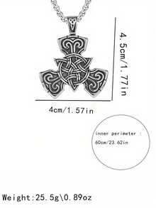 Vintage Stainless Steel Eagle Pendant Necklace With Chain, Personalized Fashion Feather Eagle Necklace For Men, Party Jewelry, Holiday Gift