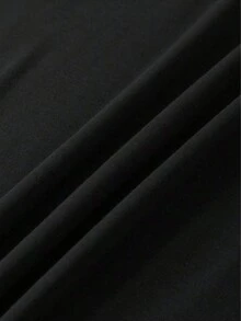 2025 新しいメンズ 100% コットン半袖 T シャツ - 220 グラム軽量通気性ラウンドネック幾何学プリント、レギュラーフィットカジュアルサマートップ - ブラック - チェックする 4