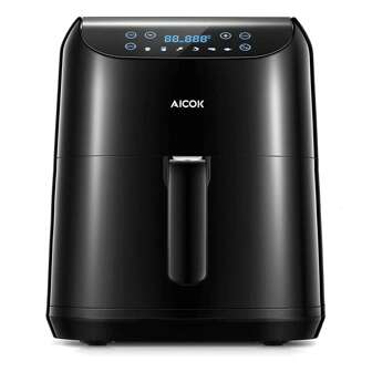 Freidora de aire 5.5L 6 programas panel táctil