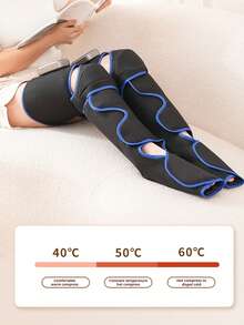1pc/2pcs Wireless Charging Leg Massager, Foot Massager, With Heating And Vibration Functions - 3 Modes, Large Screen Display, Supports USB Charging, Soft Fabric, Breathable Design, Suitable For Calves, Thighs, Knees, Ankles And Soles - Ideal Gift For Both Men And Women, Fashionable Modern Massager - Multicolor - View 8