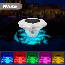 Luces flotantes solares para piscina, luces flotantes RGB que cambian de color para piscina, luces solares LED flotantes a prueba de agua IP68 que pueden colgarse, adecuadas para piscinas de verano, jacuzzis, bodas, caminos y decoraciones de fiestas.