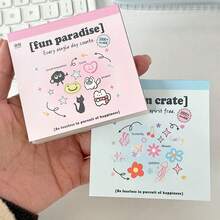 1 Sách 24 Tờ 1600 Miếng Dán Mini Dễ Thương Kawaii, Lý Tưởng Cho Nghệ Thuật Làm Móng Tự Làm, Làm Sổ Lưu Niệm, Trang Trí Lịch, Nhiều Lễ Hội, Bền Và Dính, Đồ Dùng Học Tập, Quay Lại Trường Học - Một cỡ - Xem 4