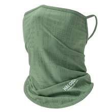 Máscara facial transpirable de secado rápido para exteriores, protección solar, bufanda de seda de hielo de verano, cálida para el cuello con letras - Gris - Ver 1