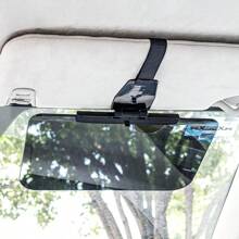 Anti Glare Polarized Car Sun Visor Extension, Blocking Stray Light, Reducing Snow Blindness And Ultraviolet Rays, Easy To Install On All Vehicles, Car Sun Visor
