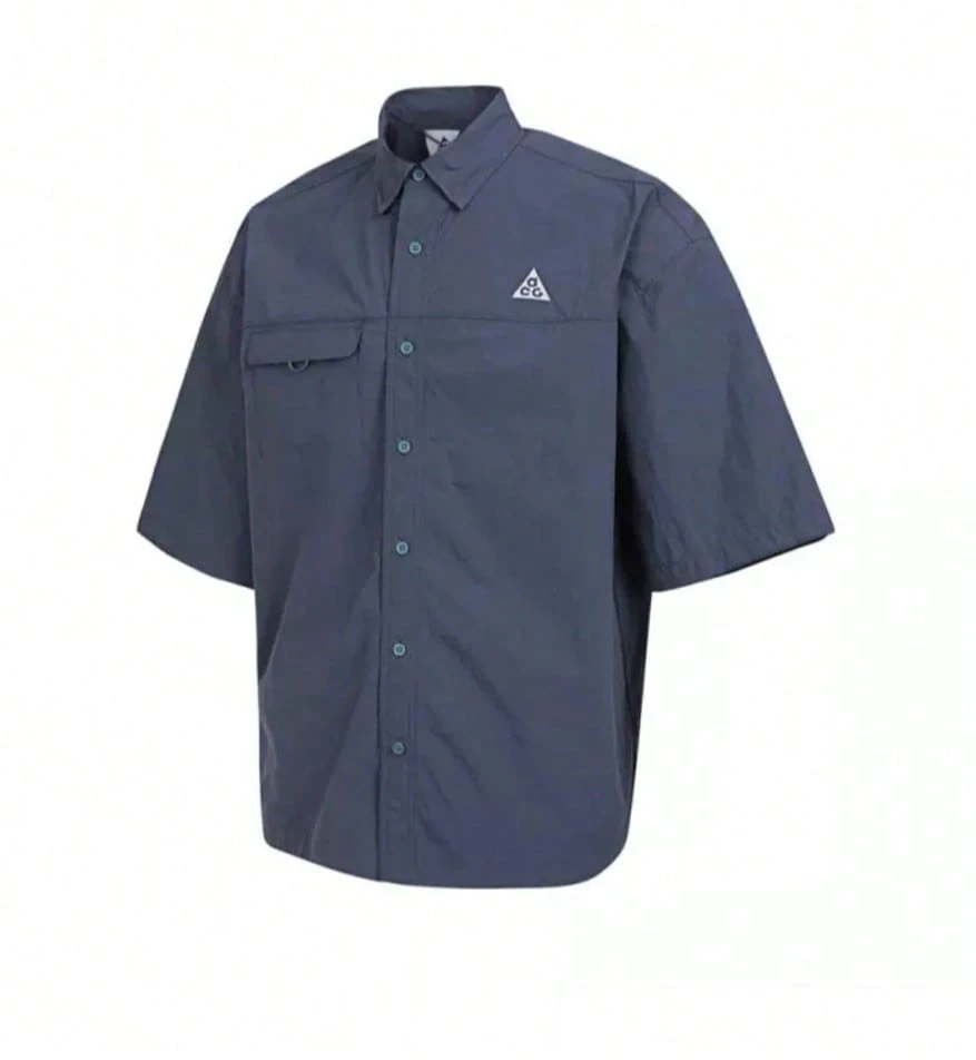 Nike Camisa de manga corta para hombres AS U ACG RPL UV ORB WEAVER HJ2884-437 - Azul - Ver 1