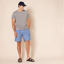 Traje de baño de secado rápido de 9 para hombres de Essentials - Azul - Ver 10