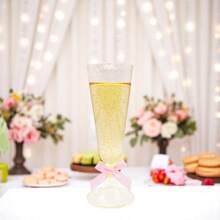 25/10/5 pièces Tasse haute de 155ml, en matière plastique, réutilisable, convient pour les boissons froides, les boissons chaudes, les desserts, les jus, le thé noir, etc. Convient pour les mariages, les anniversaires, la Saint-Valentin, Halloween, Noël et toutes sortes d'événements festifs