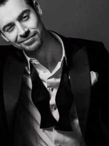 1pc Men's Polyester Solid Bow Tie, Classic Accessory For Wedding, Groom, Business Party Suit