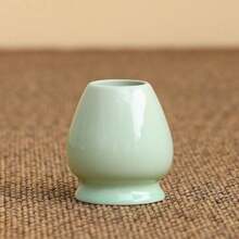 Set di 5 pezzi per preparare il Matcha - Ciotola per Matcha e frusta in bambù, colino per tè, cucchiaino, setaccio, supporto per frusta, kit di partenza perfetto per la cerimonia del tè Matcha (Verde) Back to School