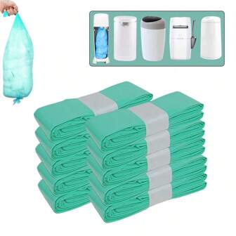 5/10 Piezas Bolsas de repuesto para pañales para Twist & Click de Tommee Tippee Sangenic SimpIee, Angelcare, Genie y Munchkin