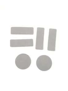 1套替换装自粘鞋补片，超细纤维皮革通用鞋跟孔垫，耐用运动鞋修补垫，运动鞋修补贴片 - 耐用超细纤维和涤纶鞋跟孔修补贴，适用于运动鞋和休闲鞋 | 多种颜色可选，用于修补磨损 - 彩色 - 查看 15