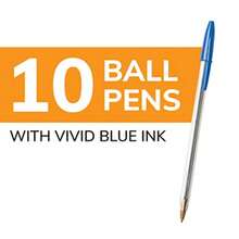 BIC Xtra Smooth Ballpoint Pen Medium Point 1.0mm Blue 10Count - 藍色 - 查看 2
