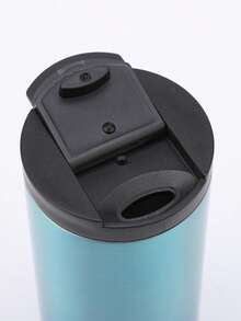 1pc Customized Double-Wall Stainless Steel 304 Coffee Cup, 400ml/500ml (15oz/17oz) Leakproof Tumbler Travel Insulated Bottle, Personalized Name For Gifts, School Supplies, Reusable Thermal Drink Bottle For Car, Women & Men, Valentine's Day, Mother's Day, Wedding, Graduation/Back To School, Christmas, Thanksgiving, Birthday - Multicolor - View 5