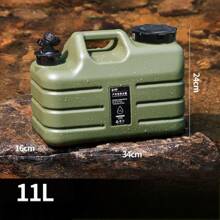 11L/12L Outdoor Self-Driving Bucket Car Bucket Household Water Storage Bucket Camping Bucket Drinking Pure Water Bucket PE Square Bucket