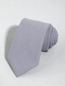 1/2 件男士 1200 针亲肤柔软厚实简约纯色手工领带，适合休闲、派对、商务、百搭，颜色：深棕色、卡其色、米色、棕色领带 - 純色 - 查看 21