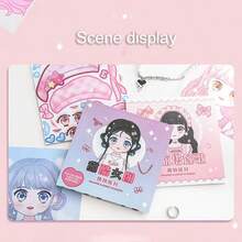 1pc Makeup Change Sticker Book For Kids Girls, 3-6 Years Old, Beauty Princess Dress-Up Sticker Puzzle Game - Multicolor - View 6