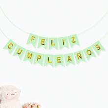 Biểu ngữ chúc mừng sinh nhật tiếng Tây Ban Nha Feliz Cumpleanos - Đồ trang trí tiệc cho sinh nhật, lễ kỷ niệm & sự kiện, Đồ trang trí sinh nhật vui vẻ, Phụ kiện lễ kỷ niệm, Thiết kế lễ hội - Nhiều màu - Xem 13