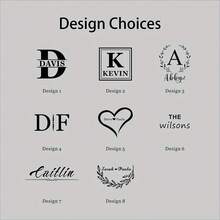 4 Stücke personalisierte eingravierte Marmor-Muster Holz Untersetzer, personalisierte Geschenke, Tischdekoration, Wohnaccessoires, geeignet für alle Jahreszeiten