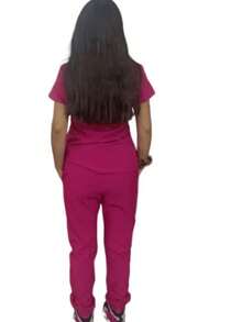 Scrub Sets - Mauve Purple - View 2