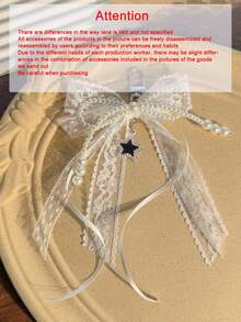 Y2k 可爱简约时尚串珠珍珠蝴蝶结包包吊坠，闪耀炫彩光芒，蝴蝶结配彩色花朵，DIY纯色蕾丝铆钉珍珠领结吊坠手机壳吊坠，蝴蝶结丝带，多功能DIY钥匙扣/包包吊坠套装，适合情侣、女士、女孩和闺蜜日常外出佩戴。节日礼物的理想之选。 - 彩色 - 查看 7