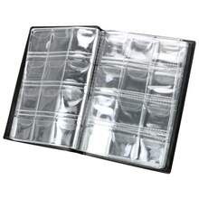 120 Pieces Coins Album Multi-Kinetic PVC Banknotes Coin Collection Book For Collectors Badge Collect Accessories