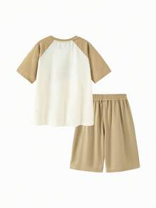 mini bala Kids' Cooling Pajamas – Lightweight Breathable Sleepwear, Summer Baby Loungewear - Milky White - View 5