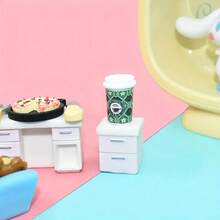 5/10 pièces Modèle de tasse à café de Noël simulée DIY, accessoires de café et de cuisine, accessoires photo parfaits, artisanat de bijoux DIY, fournitures artisanales, décoration de maison mignonne, Noël, cadeaux de Noël, cadeaux du Nouvel An, expédition en couleurs mélangées - Multicolore - Voir 3