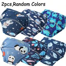 6 chiếc quần tập đi vệ sinh cho trẻ sơ sinh/trẻ mới biết đi có thể tái sử dụng, quần lót tã vải thoáng khí có thể giặt được - Nhiều màu - Xem 25