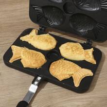1 Stück Taiyaki (fischförmiger Kuchen) Backform, Waffel Backform DIY Kuchenbackblech