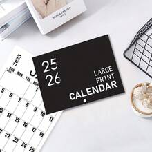 Large Wall Calendar 2025-2026, Big Grid Jumbo Calendar 23 X 15 Inches Runs From Now To Jul 2026, Large Print Wall Calendar Perfect For Planning, Organizing, And Scheduling Your Life - 1 - View 4