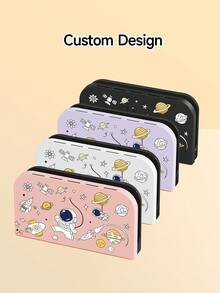 Cubierta protectora reemplazable para el dock de la NS2 Gen, diseñada con motivo de astronauta espacial, compatible con el nuevo dock de Switch 2 (2025), en colores rosa/blanco/morado/negro, set de accesorios para dock de carcasa rígida, almacena tarjetas de juego, resistente a arañazos y suciedad, ajuste ceñido, fácil instalación, fabricado en material ABS - Multicolor - Ver 11