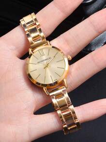 2 Stücke römische Stahlband Kinder und Schüler Uhr Armband Schmuck