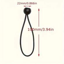 1 Pack Bungee Cord, Waterproof Canvas Rope, Elastic Cord, Tent Pole Accessories For Camping