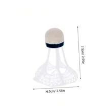 12 Packs Wind-Resistant Nylon Shuttlecocks - PA Material Badminton Birds For Training & Competitive Play, Aerodynamic Design Enhances Flight Stability (Outdoor/Indoor Use, Perfect For Athletes & Enthusiasts)