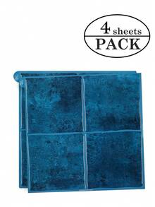 4/10 张 - 9 英寸 X 9 英寸方形剥离粘贴式防溅瓷砖,3D 纹理粘合墙板,适用于厨房、浴室和墙壁贴纸 - 彩色 - 查看 15